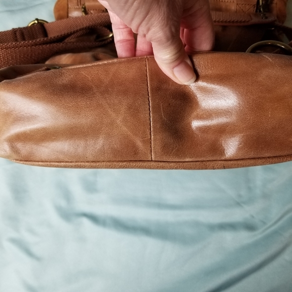 The Sak Leather Floral Embossed Ventura Convertible Backpack main image 9